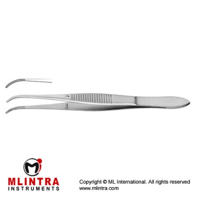 Graefe Eye Dressing Forcep Stainless Steel, 10 cm - 4"